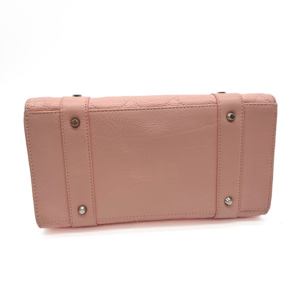 Christian Dior Lady Dior Zip Tote Stitched Cannage Leather Medium - Picture 4 of 17